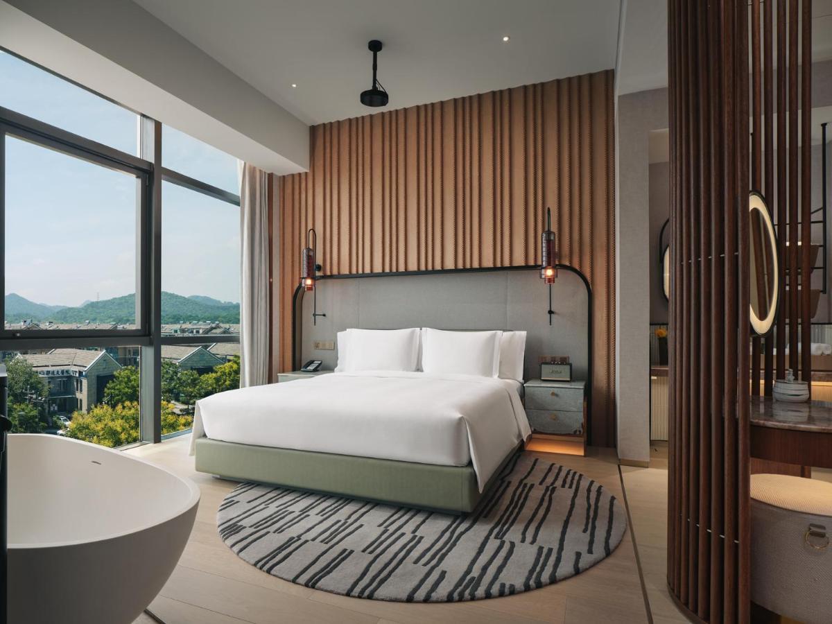 Hotel Indigo Hangzhou Uptown,Close To Westlake , Boutique Design Hotel With Freeflow Minibar Exterior foto