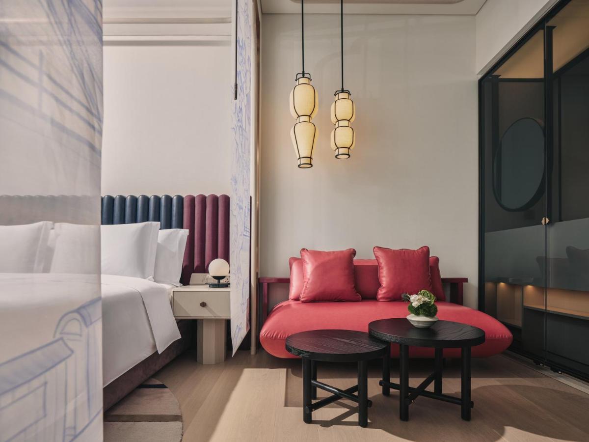Hotel Indigo Hangzhou Uptown,Close To Westlake , Boutique Design Hotel With Freeflow Minibar Exterior foto