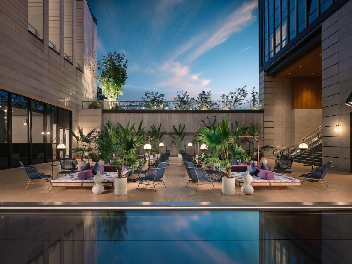 Hotel Indigo Hangzhou Uptown,Close To Westlake , Boutique Design Hotel With Freeflow Minibar Exterior foto