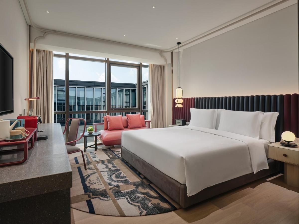 Hotel Indigo Hangzhou Uptown,Close To Westlake , Boutique Design Hotel With Freeflow Minibar Exterior foto